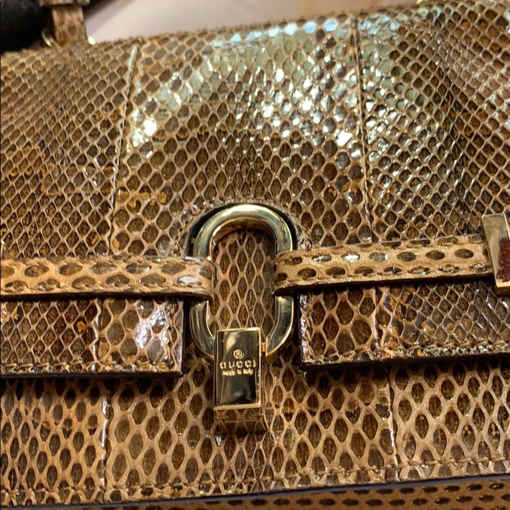 Gucci by Tom Ford python mini bag w/dustbag - Picture 2 of 16